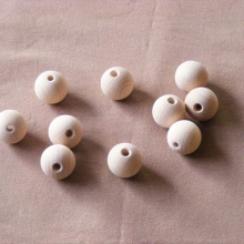 Perles bois 20mm